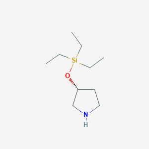 (3r)-3-[(Triethylsilyl)oxy]pyrrolidine