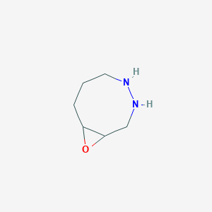 9-Oxa-3,4-diazabicyclo[6.1.0]nonane