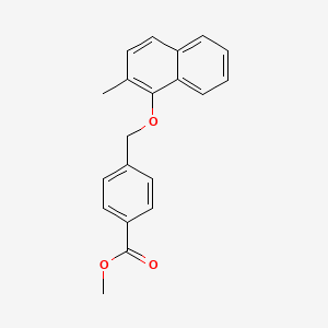 Methyl 4-{[(2-methylnaphthalen-1-yl)oxy]methyl}benzoate