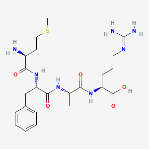 L-Methionyl-L-phenylalanyl-L-alanyl-N~5~-(diaminomethylidene)-L-ornithine