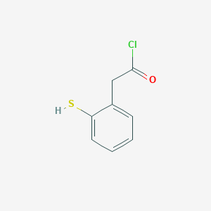 (2-Sulfanylphenyl)acetyl chloride