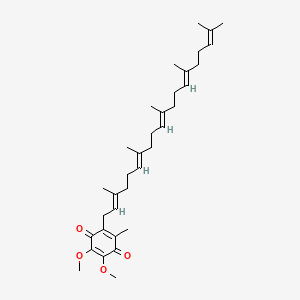 molecular formula C34H50O4 B1252211 Ubiquinone 25 CAS No. 4370-61-0