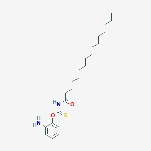 O-(2-Aminophenyl) hexadecanoylcarbamothioate