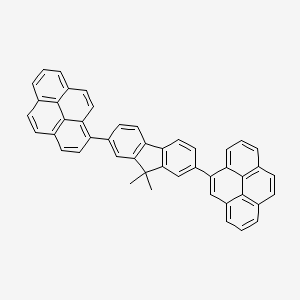 1-[9,9-Dimethyl-7-(pyren-4-yl)-9H-fluoren-2-yl]pyrene