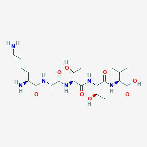 L-Lysyl-L-alanyl-L-threonyl-L-threonyl-L-valine