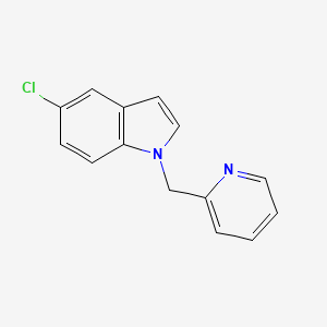 5-Chloro-1-(pyridin-2-ylmethyl)-1H-indole