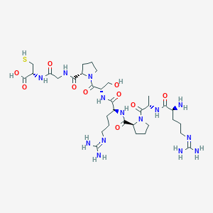 L-Cysteine, L-arginyl-L-alanyl-L-prolyl-L-arginyl-L-seryl-L-prolylglycyl-