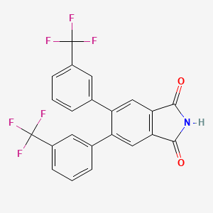 5,6-Bis[3-(trifluoromethyl)phenyl]-1H-isoindole-1,3(2H)-dione