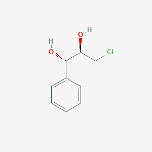 1,2-Propanediol, 3-chloro-1-phenyl-, (1S,2R)-