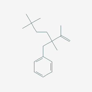 [2,5,5-Trimethyl-2-(prop-1-en-2-yl)hexyl]benzene