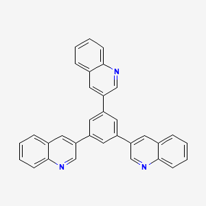 Quinoline, 3,3',3''-(1,3,5-benzenetriyl)tris-