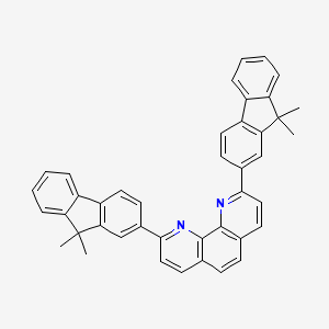 2,9-Bis(9,9-dimethyl-9h-fluoren-2-yl)-1,10-phenanthroline