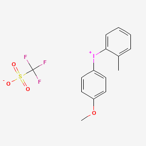 (2-Methylphenyl)(4-methoxyphenyl)iodonium triflate