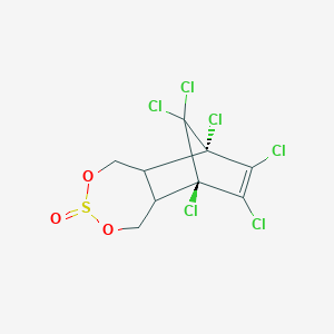 molecular formula C₉H₆Cl₆O₃S B125223 beta-Endosulfan CAS No. 33213-65-9