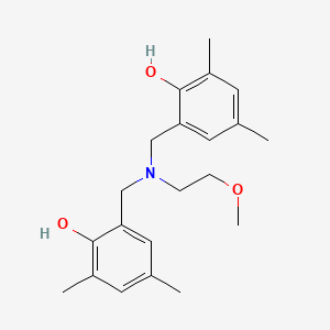 N,N-Bis(2-hydroxy-3,5-dimethylbenzyl)-2-methoxyethaneamine