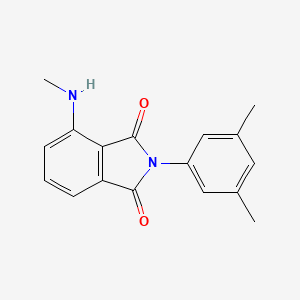 1H-Isoindole-1,3(2H)-dione, 2-(3,5-dimethylphenyl)-4-(methylamino)-