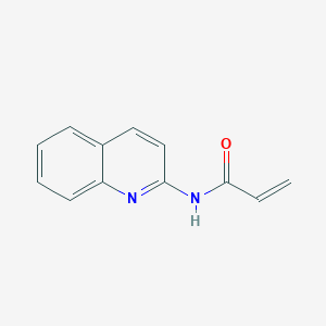 molecular formula C12H10N2O B1252231 N-(2-Quinolyl)acrylamide 