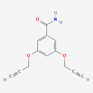 3,5-Bis[(prop-2-yn-1-yl)oxy]benzamide