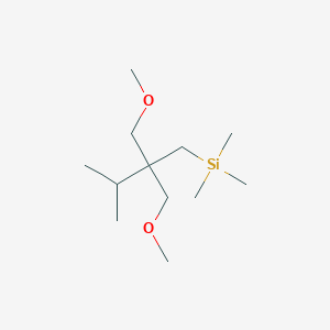 [2,2-Bis(methoxymethyl)-3-methylbutyl](trimethyl)silane