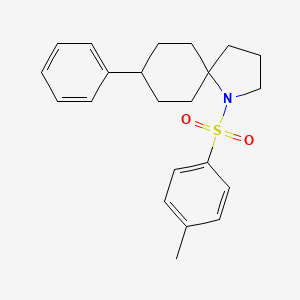 1-(4-Methylbenzene-1-sulfonyl)-8-phenyl-1-azaspiro[4.5]decane