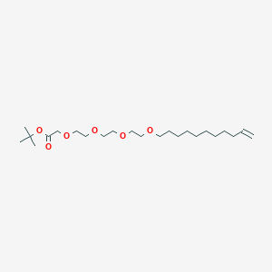 3,6,9,12-Tetraoxatricos-22-enoic acid, 1,1-dimethylethyl ester