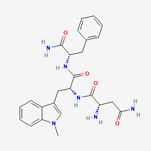 L-Phenylalaninamide, L-asparaginyl-1-methyl-D-tryptophyl-