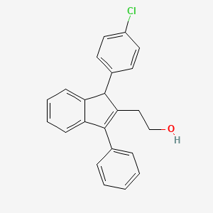 2-[1-(4-Chlorophenyl)-3-phenyl-1H-inden-2-yl]ethan-1-ol