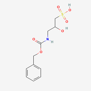 1-Propanesulfonic acid, 2-hydroxy-3-[[(phenylmethoxy)carbonyl]amino]-