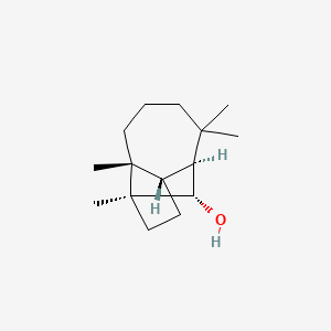 molecular formula C15H26O B1252268 (1S,2R,7S,8S,9S)-2,6,6,9-tetramethyltricyclo[5.4.0.02,9]undecan-8-ol 