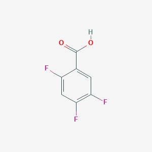 molecular formula C7H3F3O2 B125228 2,4,5-Trifluorobenzoic acid CAS No. 446-17-3