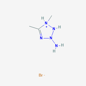 3-Amino-1,5-dimethyl-2,3-dihydro-1H-tetrazol-1-ium bromide