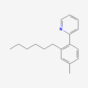 2-(2-n-Hexyl-4-methylphenyl)pyridine