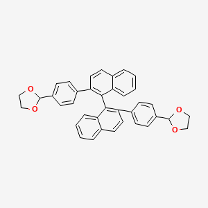 2,2'-[[1,1'-Binaphthalene]-2,2'-diyldi(4,1-phenylene)]bis(1,3-dioxolane)