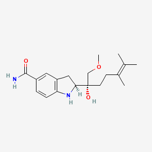 molecular formula C19H28N2O3 B1252300 Benzastatin E 