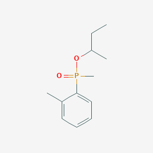 Butan-2-yl methyl(2-methylphenyl)phosphinate