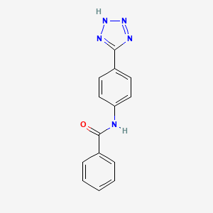 N-[4-(2H-tetrazol-5-yl)phenyl]benzamide