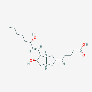 molecular formula C21H34O4 B1252311 Carbacyclic PGI2 