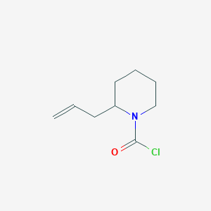 1-Piperidinecarbonyl chloride, 2-(2-propenyl)-