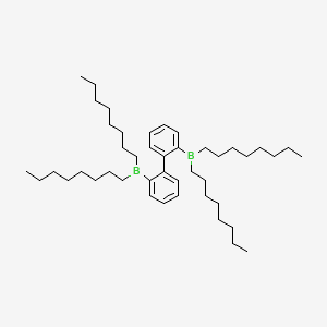 ([1,1'-Biphenyl]-2,2'-diyl)bis(dioctylborane)