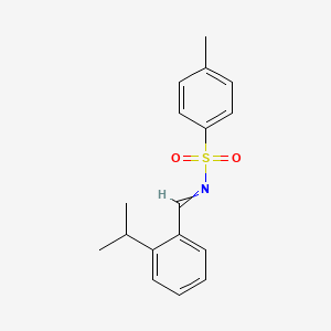 (E)-N-(2-Isopropylbenzylidene)-4-methylbenzenesulfonamide