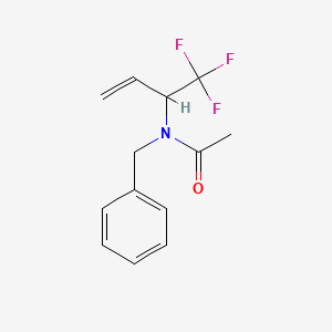 Acetamide, N-(phenylmethyl)-N-[1-(trifluoromethyl)-2-propenyl]-