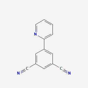 5-(Pyridin-2-yl)benzene-1,3-dicarbonitrile