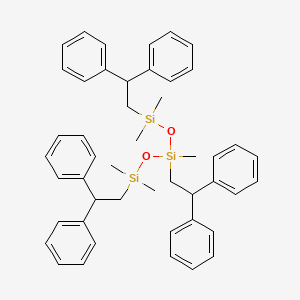 1,3,5-Tris(2,2-diphenylethyl)-1,1,3,5,5-pentamethyltrisiloxane