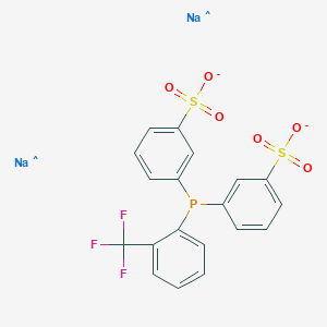 Bis(3-sulfonatophenyl)(2-trifluoromethylphenyl)phosphine, disodium