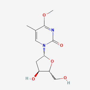 molecular formula C11H16N2O5 B1252336 O4-Methylthymidine CAS No. 50591-13-4