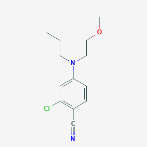 Benzonitrile, 2-chloro-4-[(2-methoxyethyl)propylamino]-