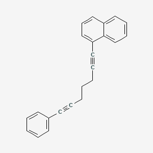 1-(7-Phenylhepta-1,6-diyn-1-YL)naphthalene