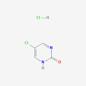 molecular formula C4H4Cl2N2O B1252358 5-Chloropyrimidin-2-ol hydrochloride CAS No. 42748-90-3