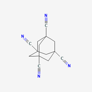 molecular formula C14H12N4 B1252364 Tetracyanoadamantane 