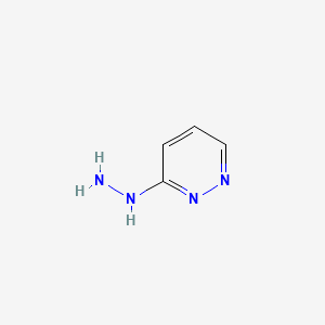 molecular formula C4H6N4 B1252368 3-Hydrazinylpyridazine CAS No. 40972-16-5